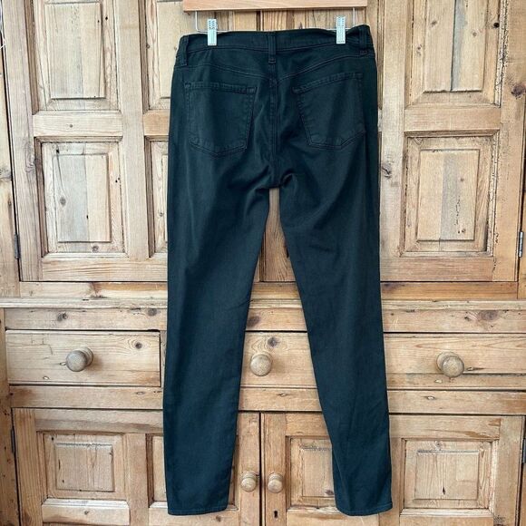 J Brand Women's Size 29 Dark Green Skinny Pants Slim Fit Classic Neutral Stretch - Picture 8 of 11
